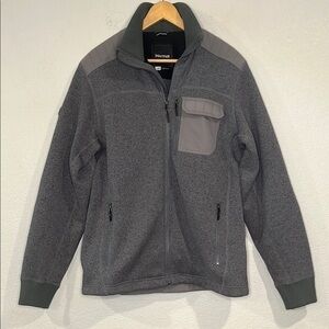 Marmot ‘Backroad’ full zip sweater fleece jacket L